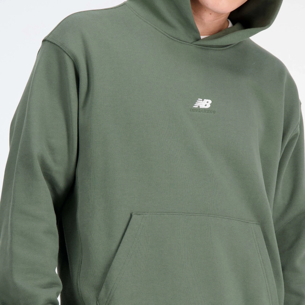 New Balance Athletics Remastered French Terry Cotton-Jersey Hoodie - S